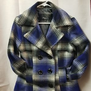 Rue 21 plaid winter coat